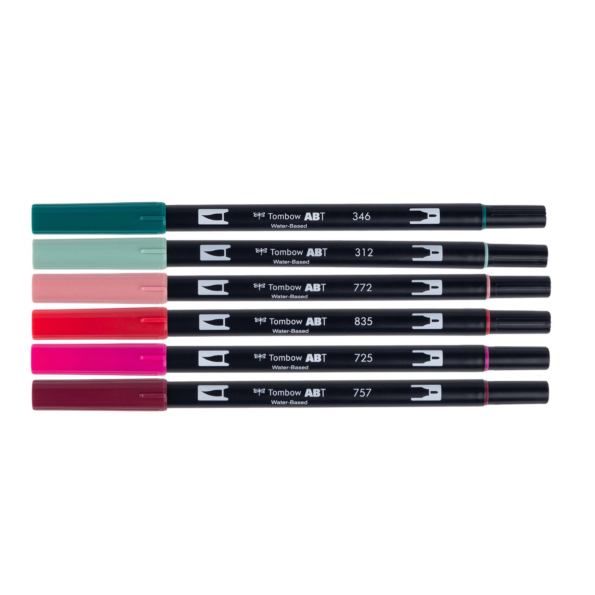 Tombow Very Berry Dual Brush Pen Set